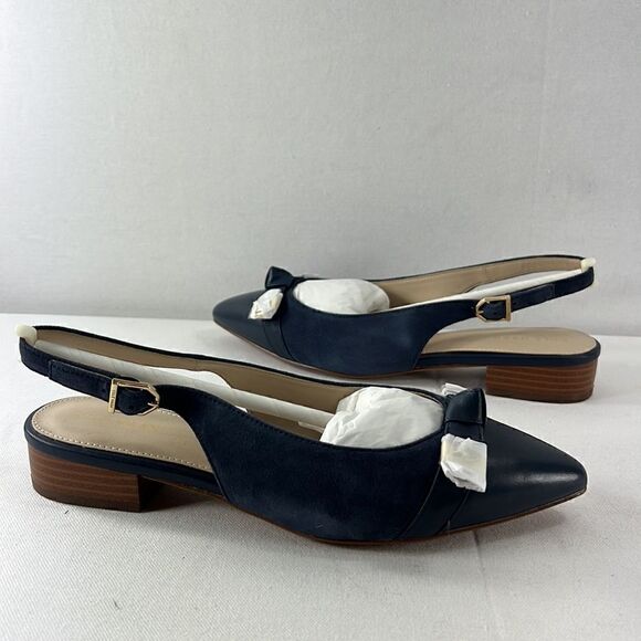 Cole Haan Menlo Skimmer Flat Black size 6 B - Picture 5 of 7